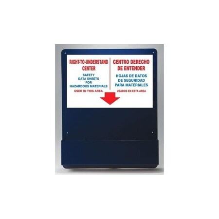 Accuform POCKET STYLE ALUMINUM CENTER SBZRS733 SBZRS733